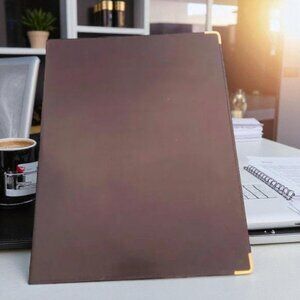 Expand-a-Pocket Planner Hazel Padded Vinyl Notebook
